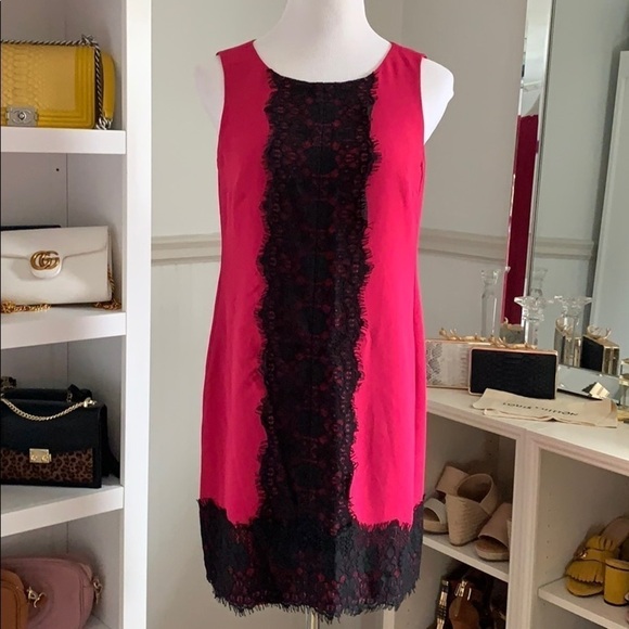 LOFT Dresses & Skirts - Ann Taylor LOFT Lace Trim Dress